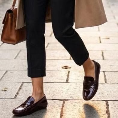 LOUIS VUITTON ドライビングシューズ ダークブラウン36 レディース