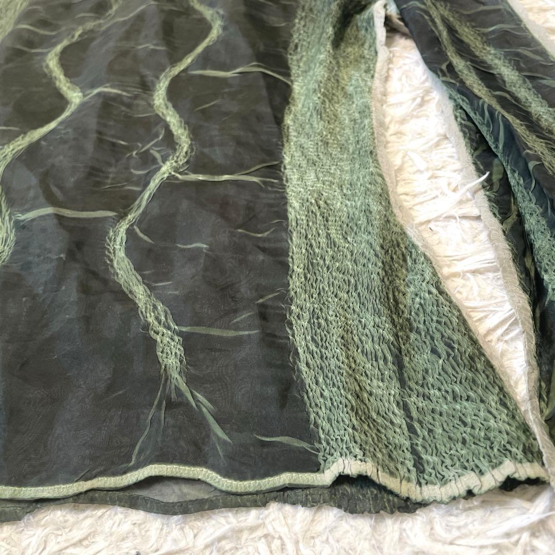 ヨシキヒシヌマ　シースルー長袖シャツ　3