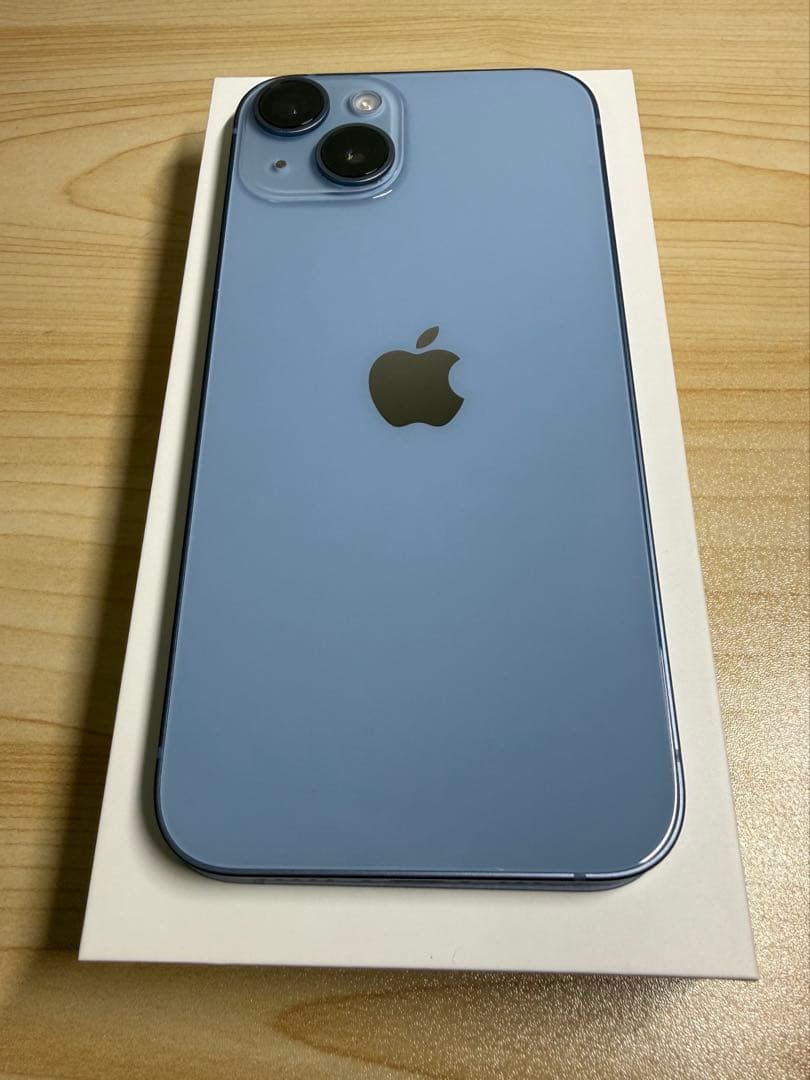 美品 iPhone 14 128GB ブルー SIMフリー Apple