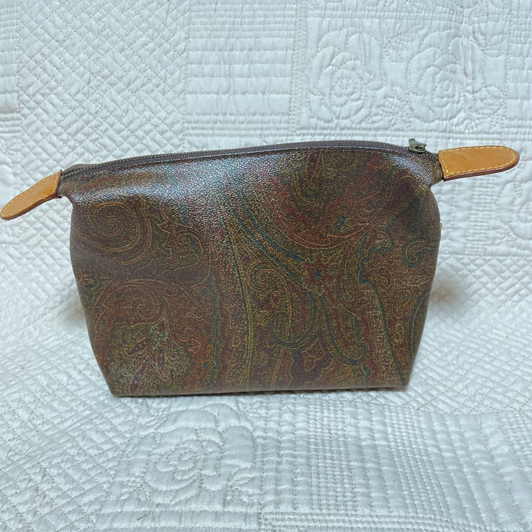 ETRO エトロ ボストンバッグ　ポーチ付き