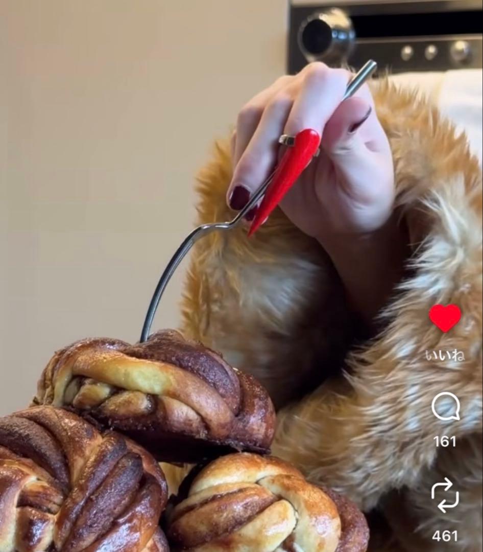 新品未使用 Nuflaat ネイル フォーク