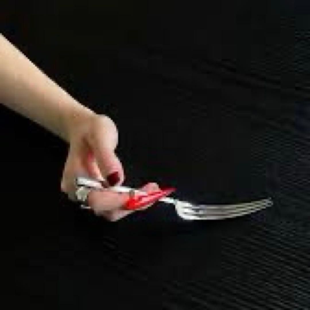 新品未使用 Nuflaat ネイル フォーク