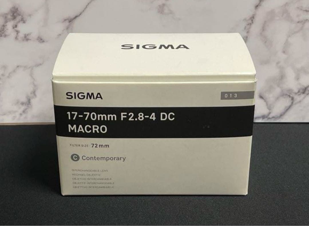 レンズ(ズーム) SIGMA 17-70F2.8-4DCMACROOSHSM/C 2013