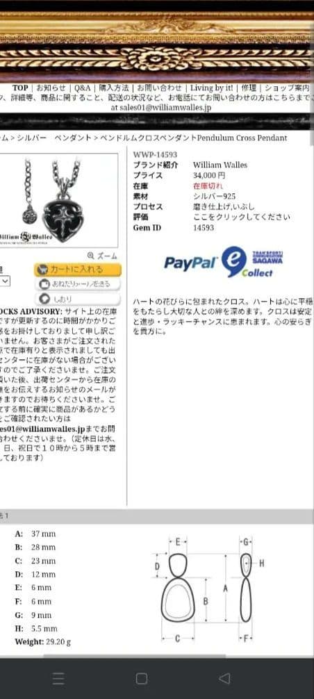 タカ3❗️WilliamWallesウィリアムウォレス　トップ+おまけ