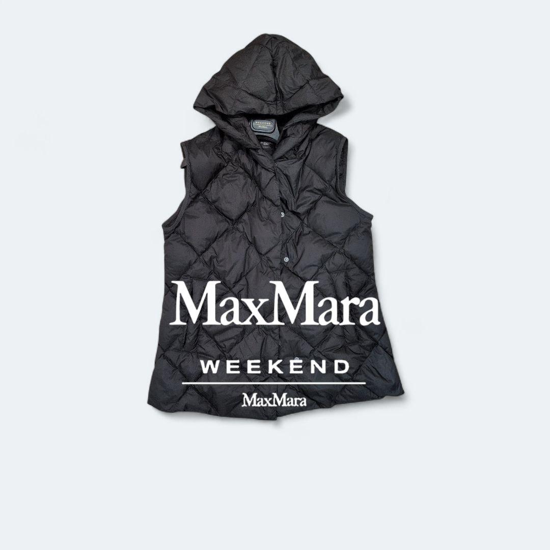MaxMara Weekend フード付きダウンベスト