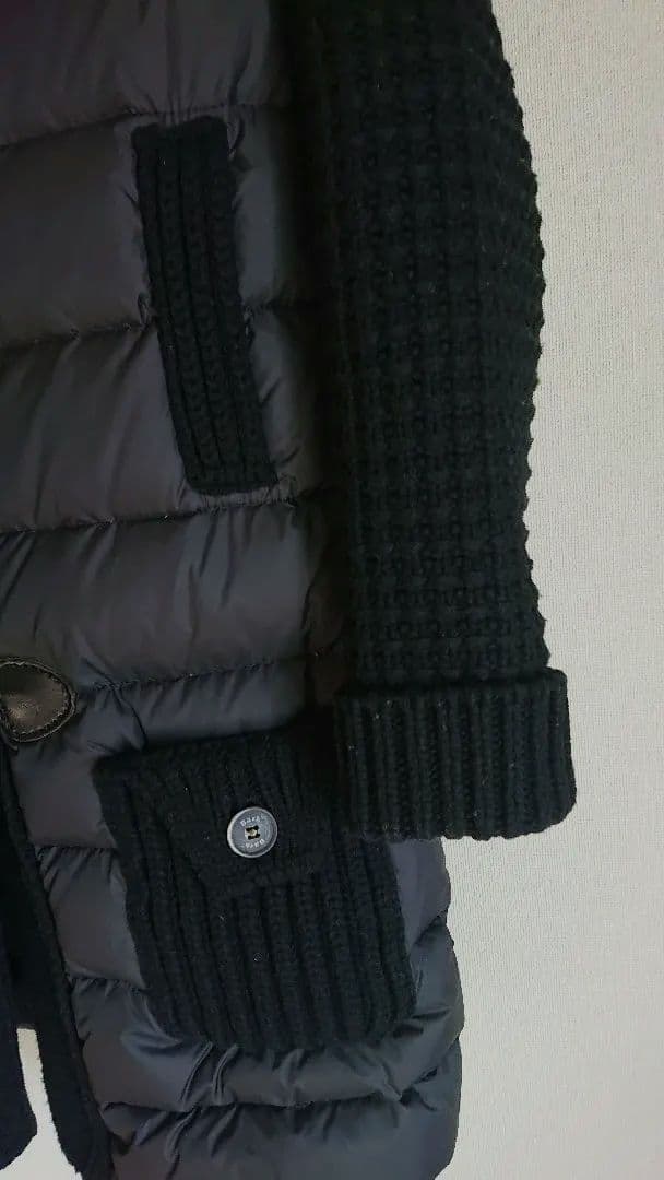 BARKダッフルコート ニットダウン S