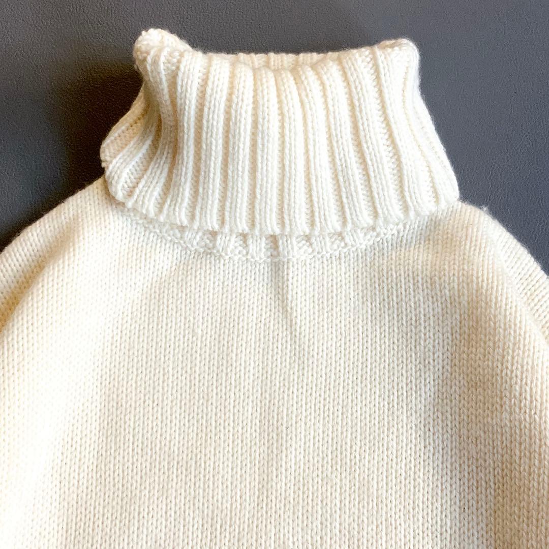 美品 ギャルリーヴィー ファインウーステッド タートルネックプルオーバー 近年