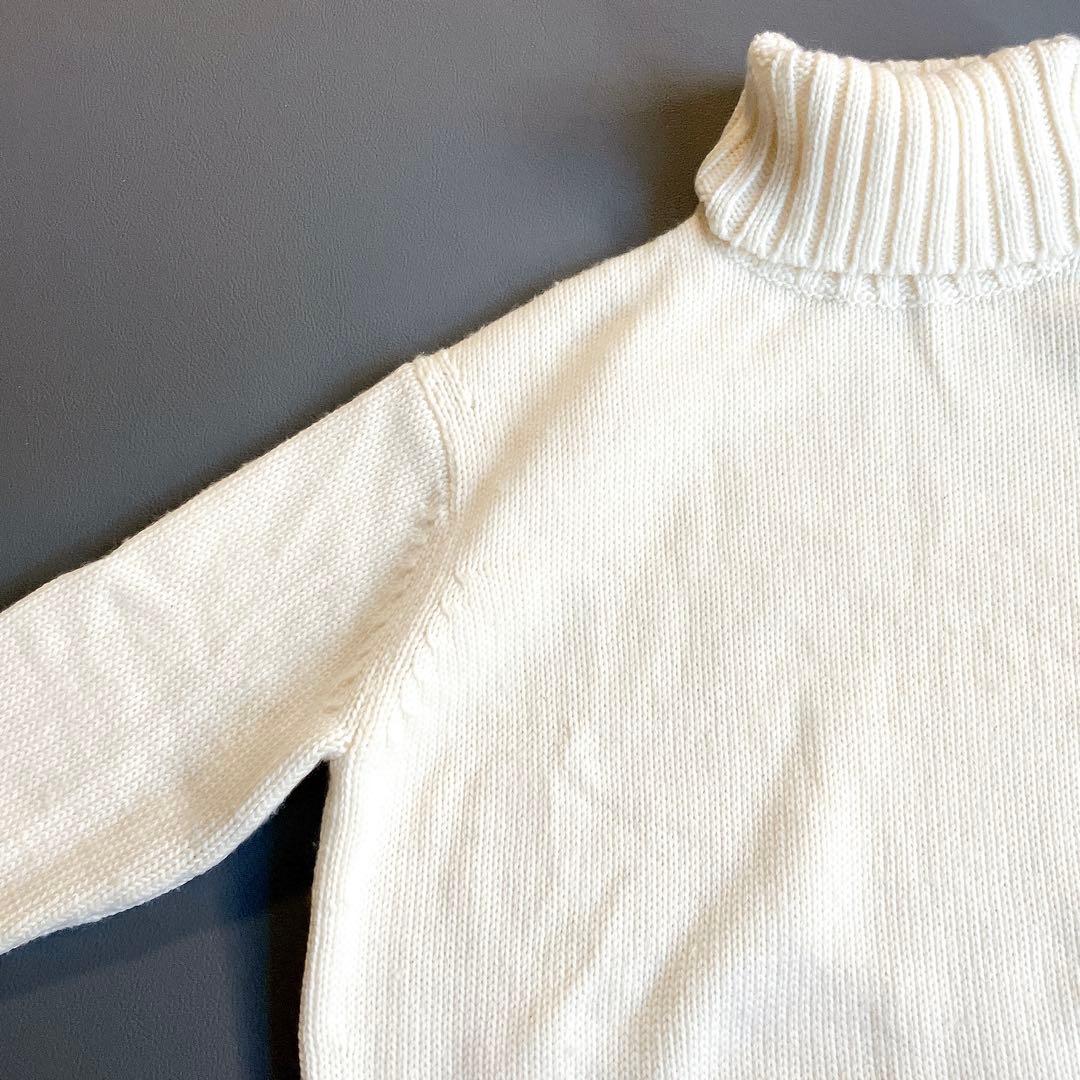 美品 ギャルリーヴィー ファインウーステッド タートルネックプルオーバー 近年