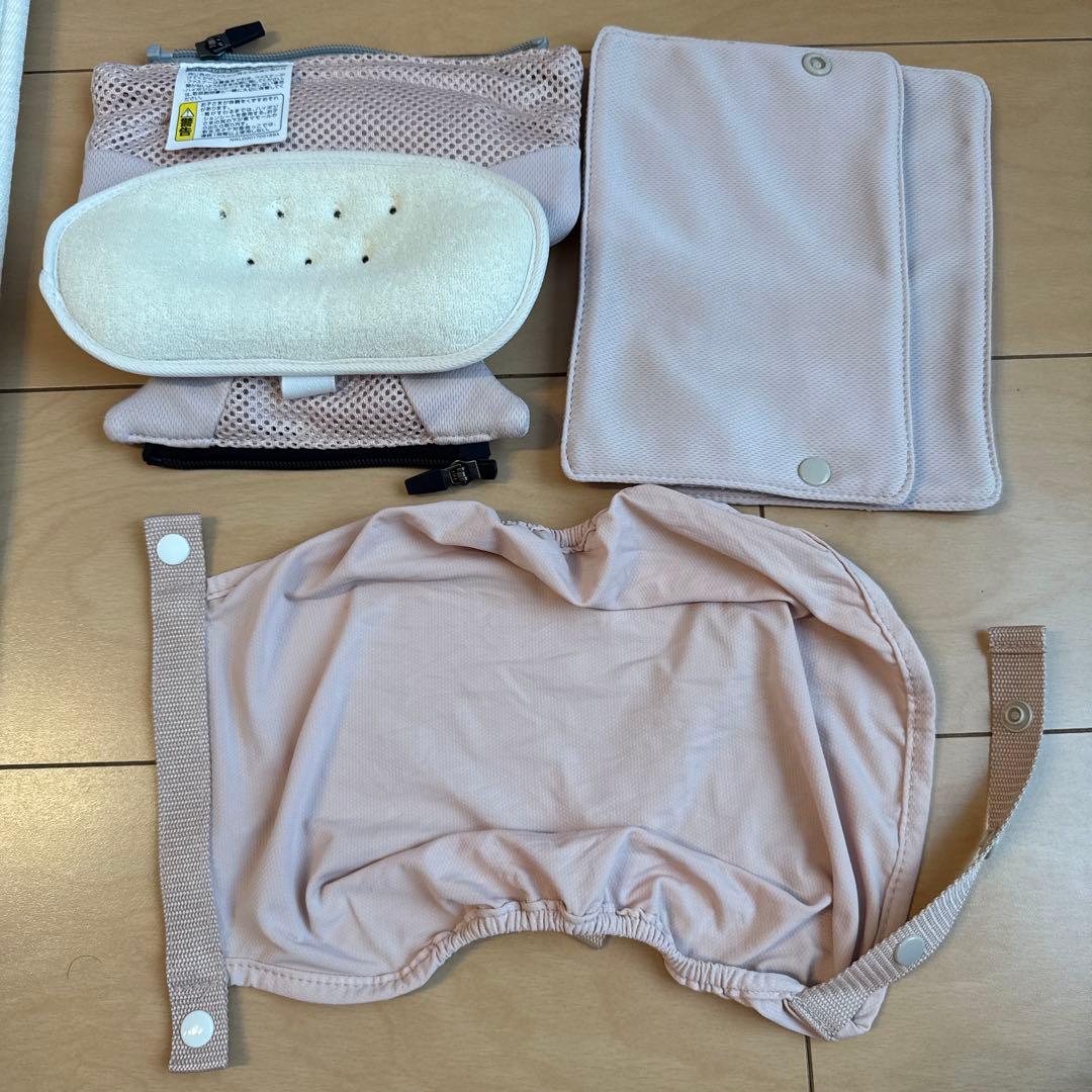 【数量限定カラー】アップリカ ラクリスAB 抱っこ紐【ベージュピンク】