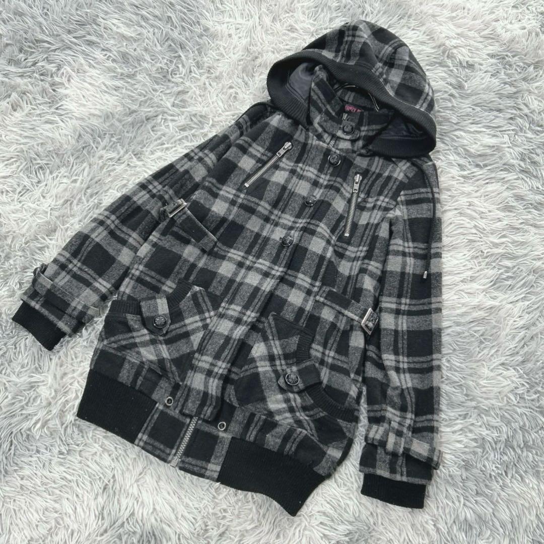 あのちゃん着用 crazy angel チェックコート