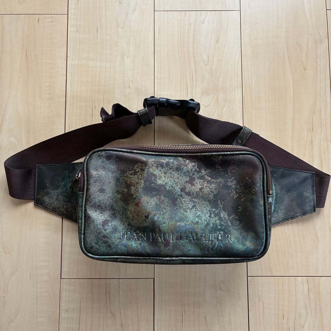 d*2様 【Jean Paul GAULTIER】Vサイバー ウエストバッグ