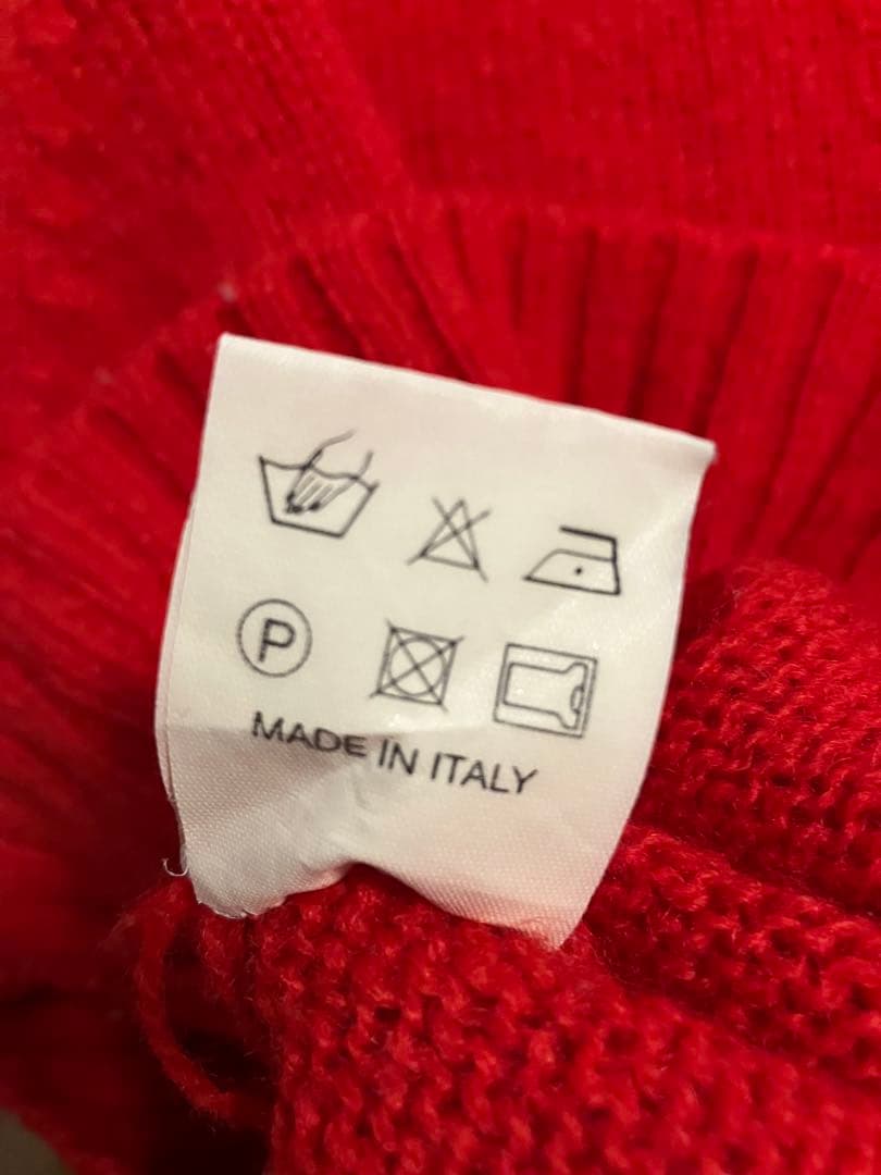 Vivienne Westwood MAN オーブ赤ニット　セーター