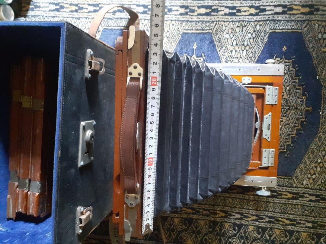 蛇腹のカメラのセットてす