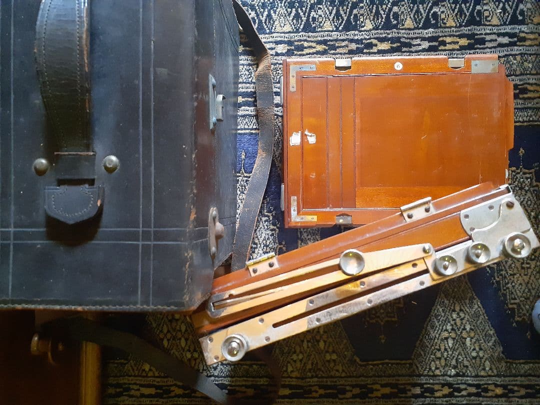 蛇腹のカメラのセットてす