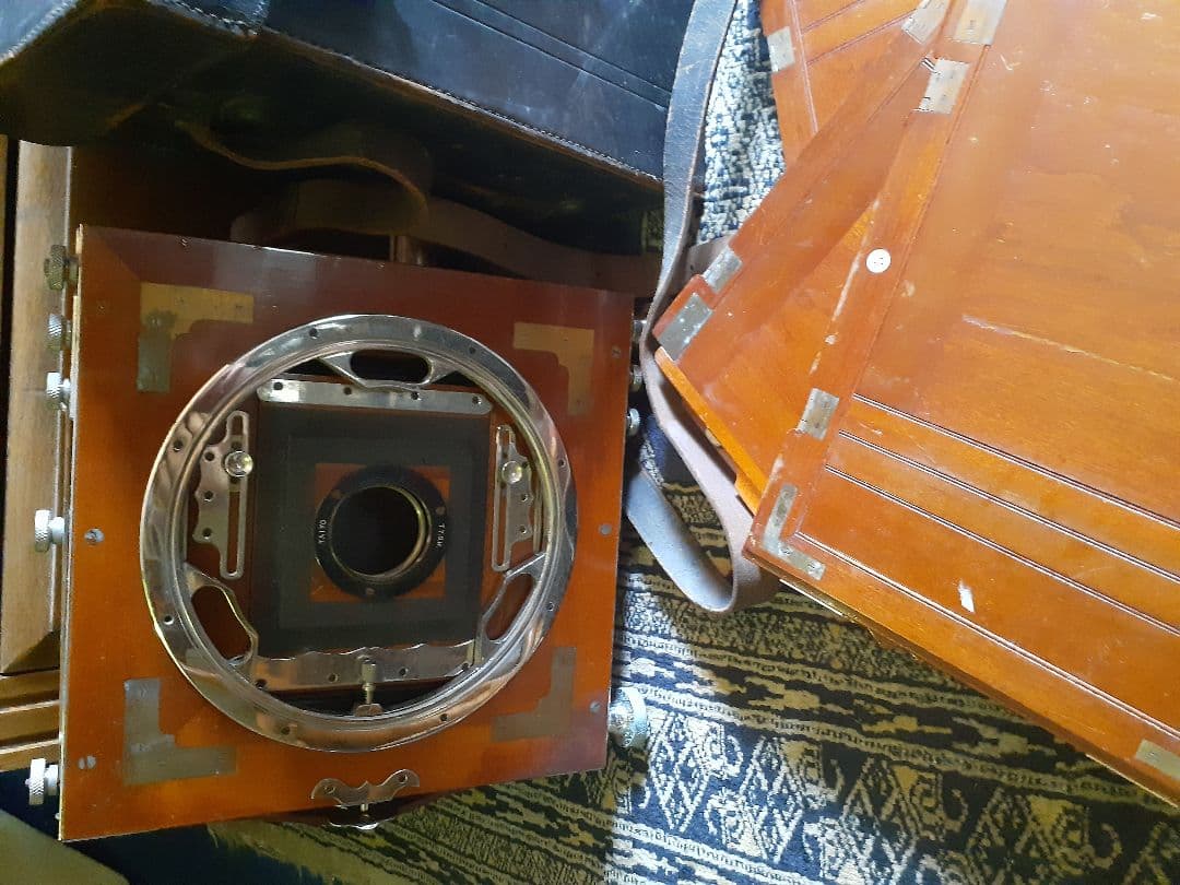 蛇腹のカメラのセットてす