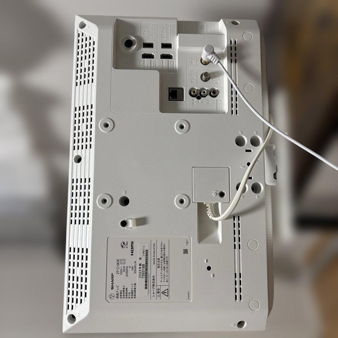 シャープ　AQUOS テレビ　／2T-C19DE