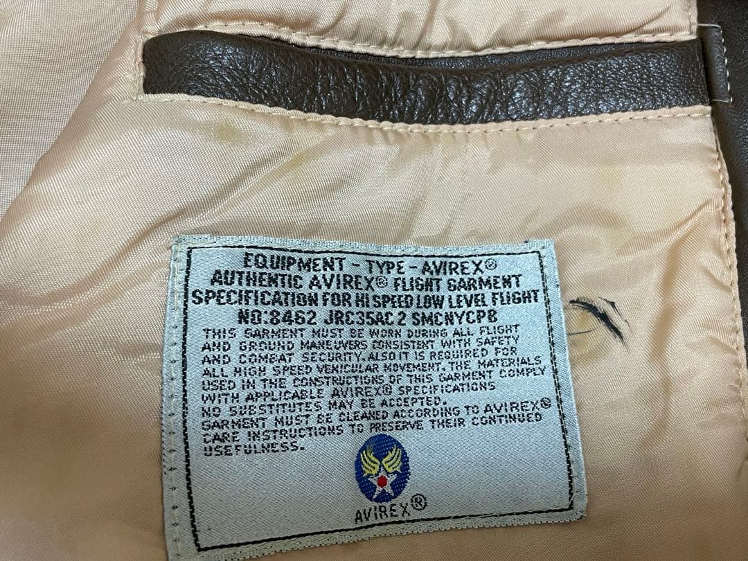 【美品 30th記念モデル】 AVIREX G-1 Blue Angels