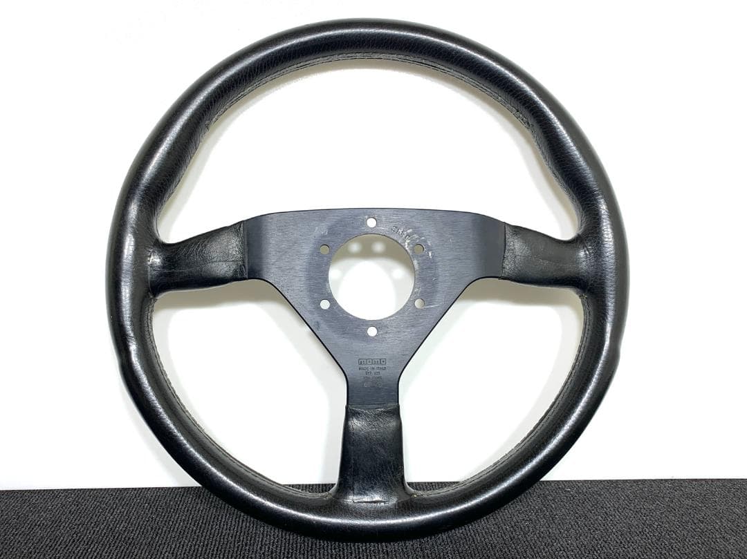 モモ ヴェローチェ レザーステアリング 34パイ 1993年製 希少モデル