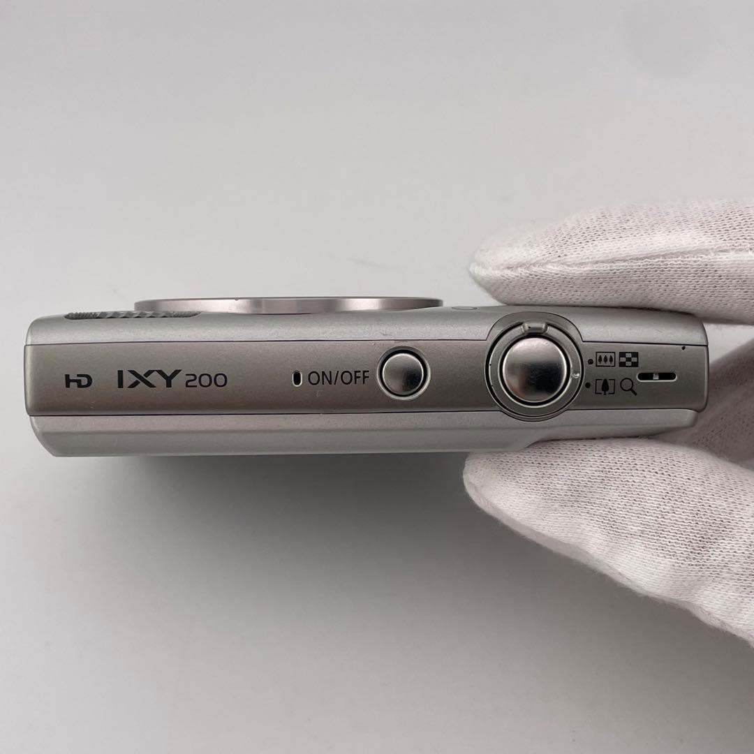 実写美⭕️【動作確認済】Canon IXY 200 PC2333 デジカメ