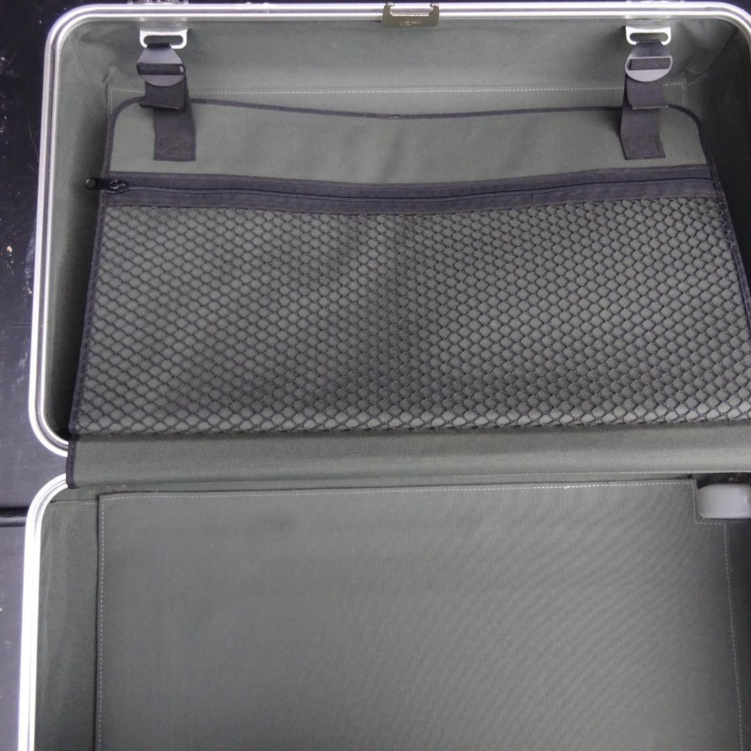 ゼロハリバートンZアルミ2輪機内持ち込みZRDCO-SI ダイヤルキャリーバッグ