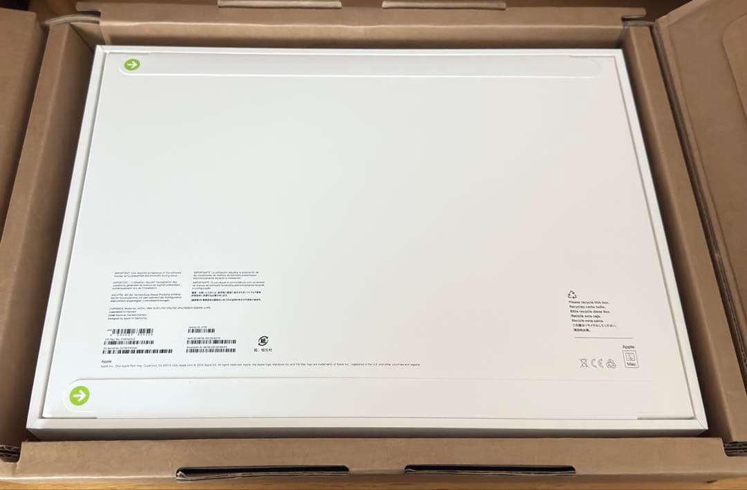 新品未開封 MacBookAir M4 15インチ 16GB 512GB