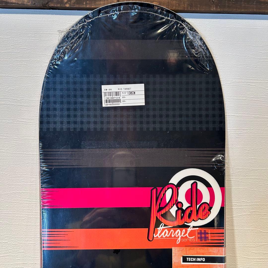 ◇シュリンク付未使用品◇ RIDE TARGET 138cm スノーボード