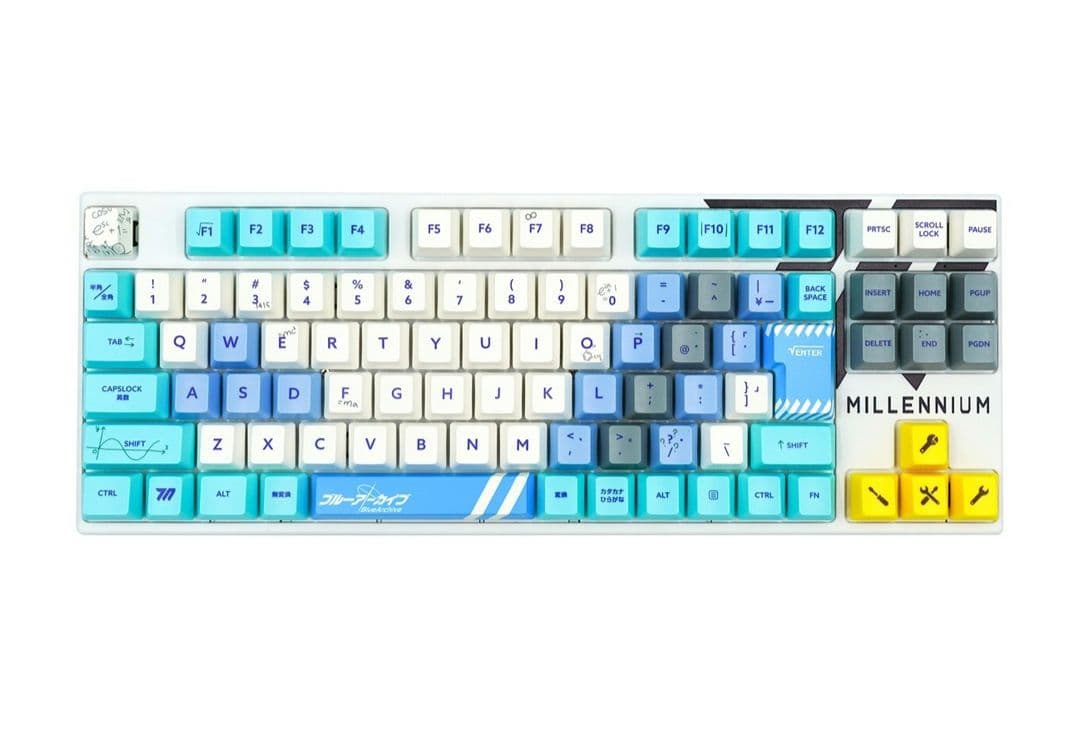 ふもコレ ブルアカ キーボード豪華セット ミレニアム ブルーアーカイブ