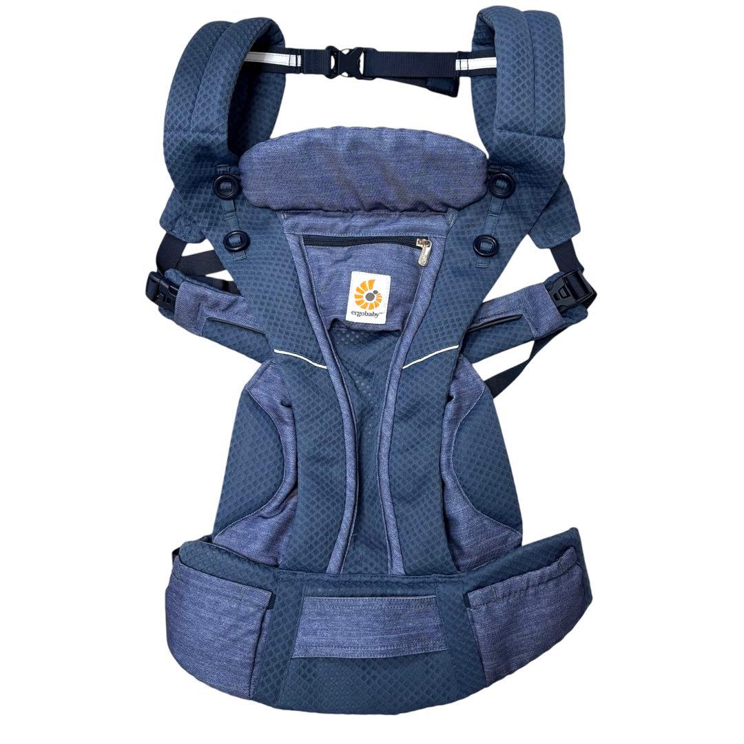 極美品 エルゴベビー オムニ ブリーズ OMNI Breeze 抱っこ紐 デニム