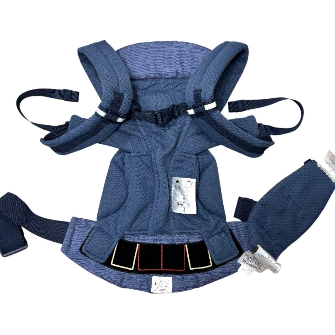 極美品 エルゴベビー オムニ ブリーズ OMNI Breeze 抱っこ紐 デニム