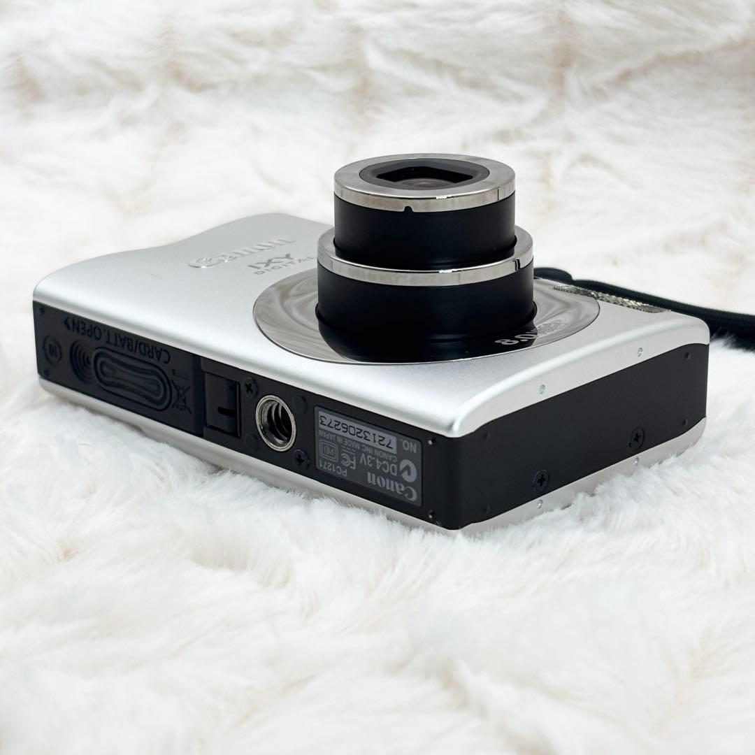 外観美品 Canon IXY 20 IS シルバー レンズエラー
