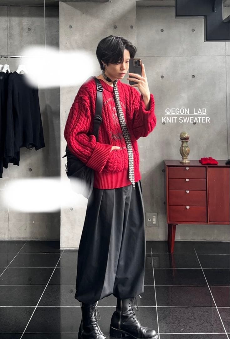 EGONLAB エゴンラボ　24AW ニット