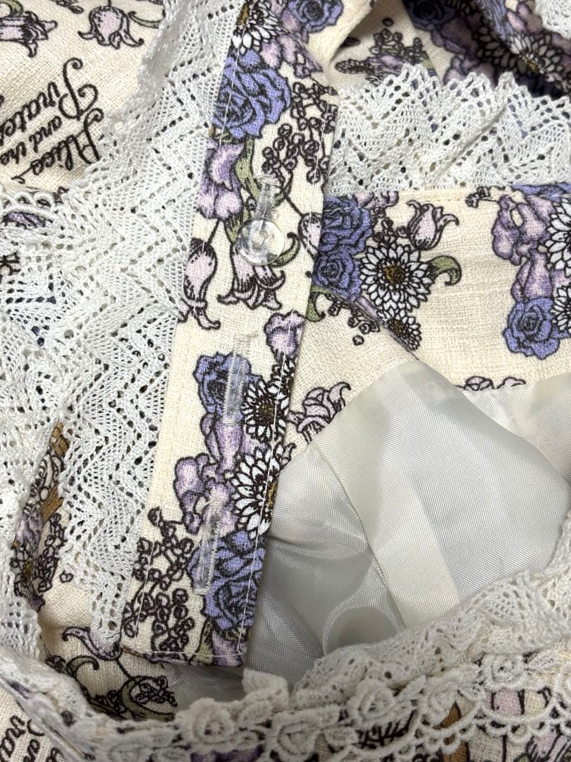 旅立ちのブーケと希望の窓柄JSK【ALICE and the PIRATES】