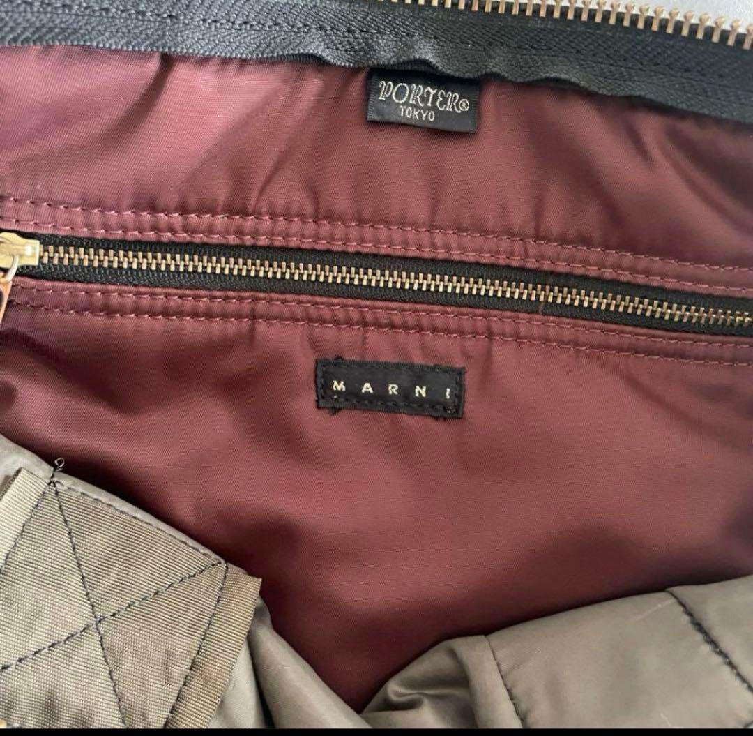 MARNI×PORTER 2WAY TOTE BAG マルニ　ポーター