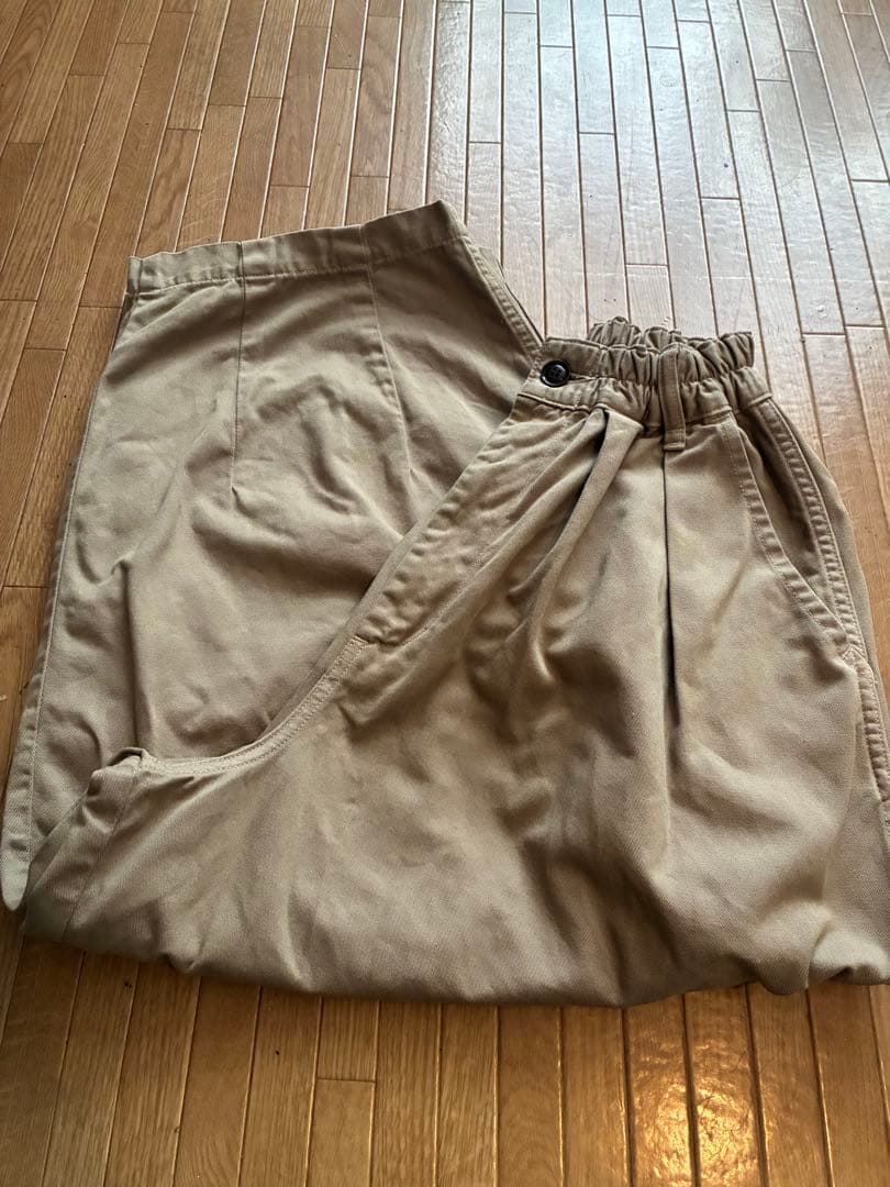 ハーベスティウッディハウス別注サーカスパンツベージュ0