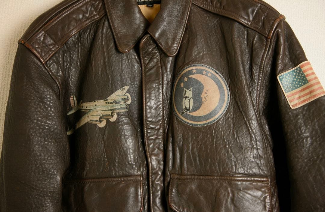 b*)様 AVIREX/A-2フライトジャケット/Sleepy-Time Gal