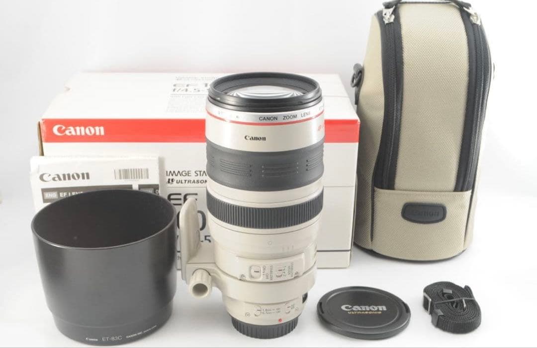 極美品 CANON EF100-400mm F4.5-5.6L IS USM