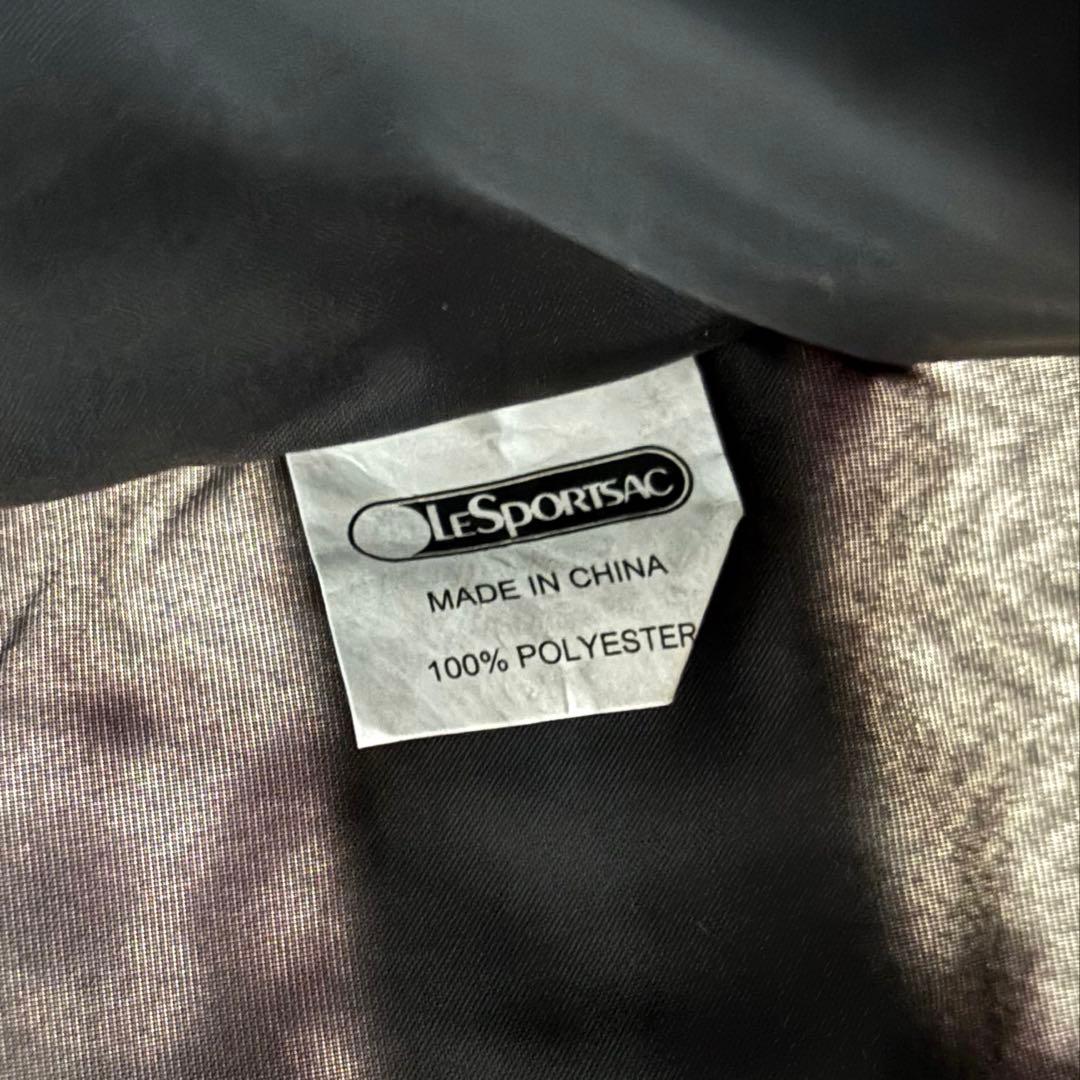 未使用級美品◆レスポートサック ヘリンボーン レース調花柄 ボストン 2way