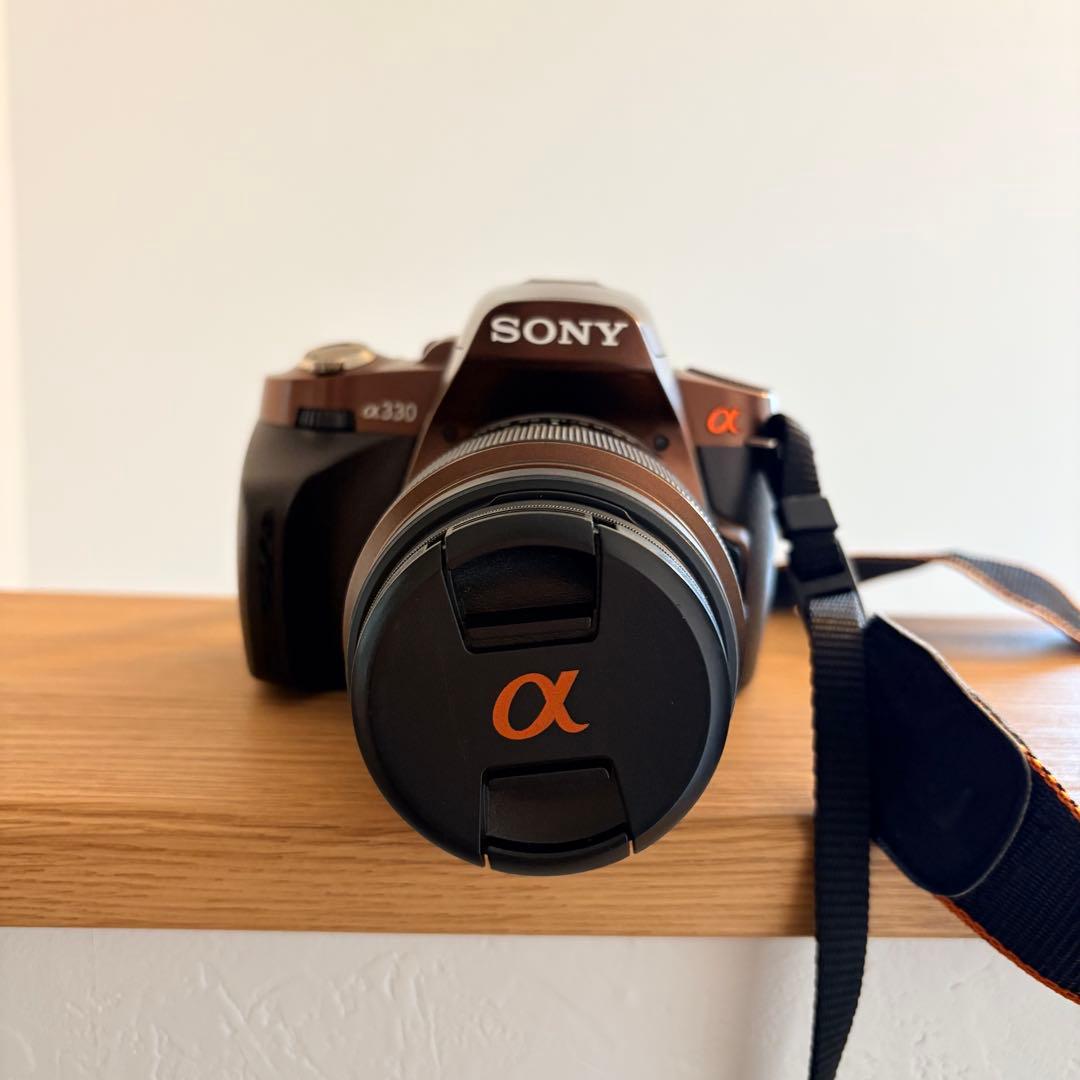 レア 希少 α330 ブラウン ジャンク SONY α デジタル一眼レフカメラ