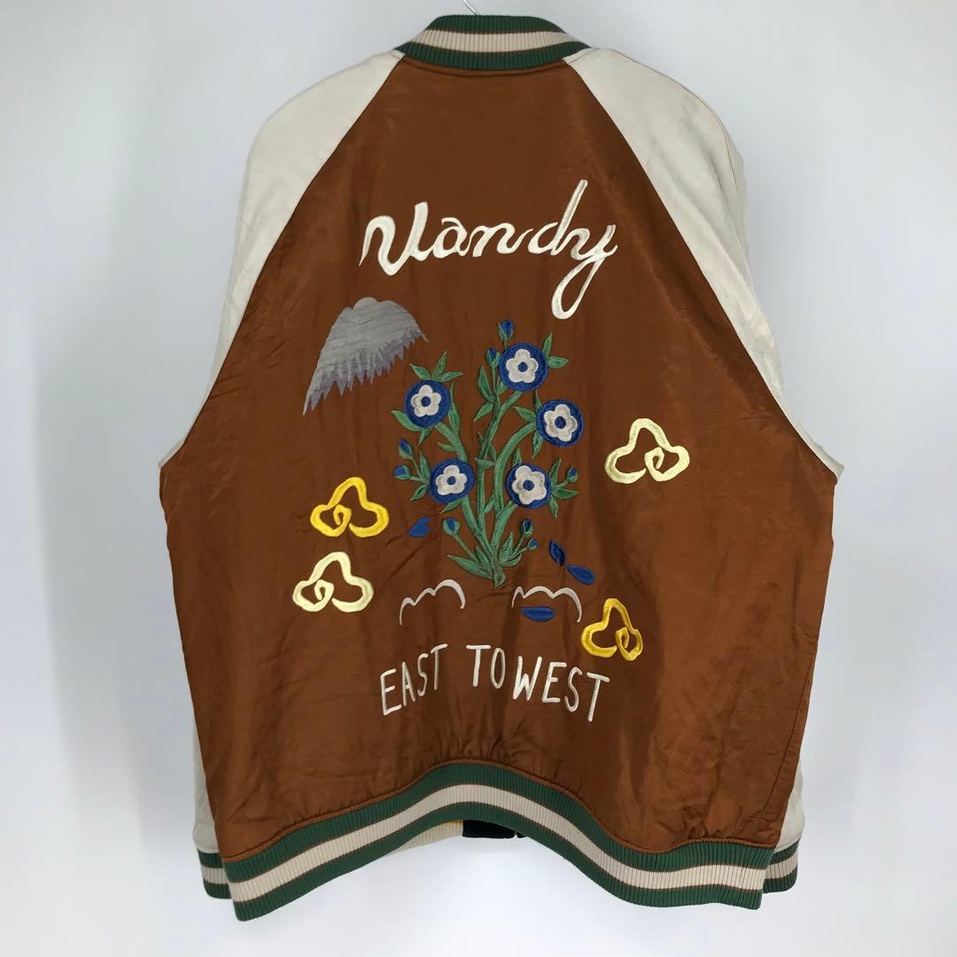 VANDY the PINK スカジャン　XL ベロア　リバーシブル