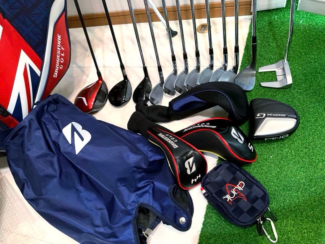 豪華　良品　ブリヂストン　ゴルフクラブ フルセット　全英オープン/キャディバッグ