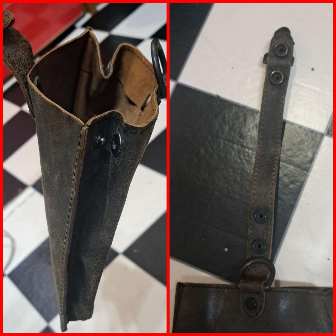 ISAMUKATAYAMA BACKLASH レザー　ウエストポーチ　ブラウン