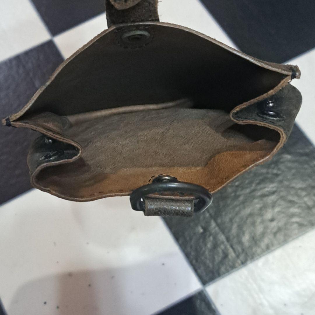 ISAMUKATAYAMA BACKLASH レザー　ウエストポーチ　ブラウン