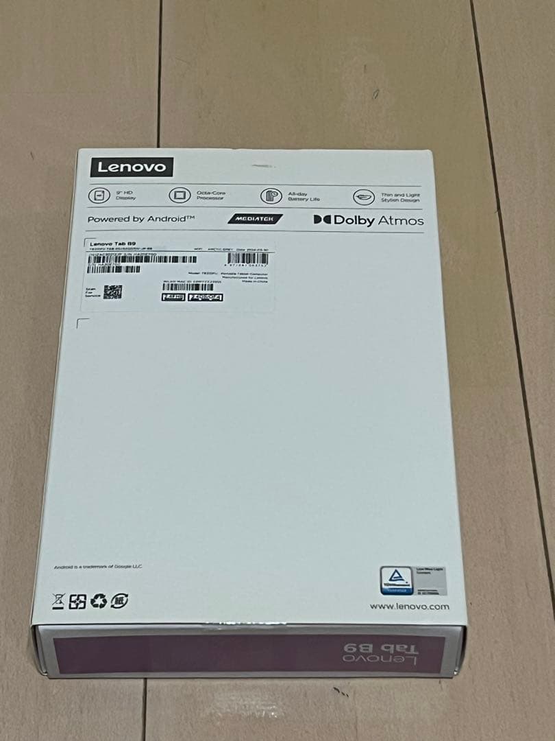 Androidタブレット本体 lenovo tab b9