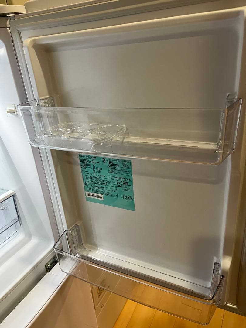 Haier JR-NF148B 冷凍冷蔵庫 148L（2ドア／右開き）