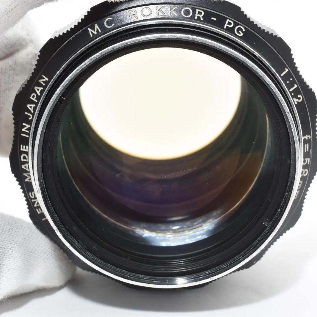 【美品】ミノルタ MINOITA MC ROKKOR PG 58mm F1.2