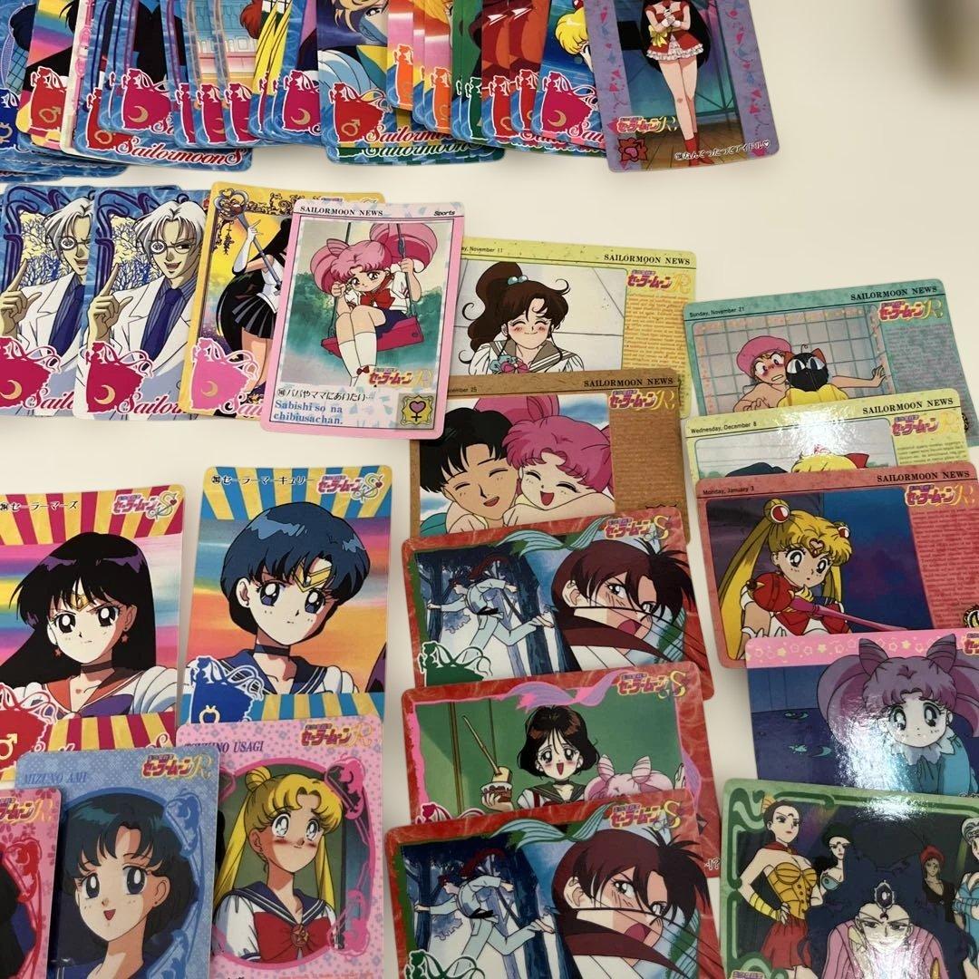 美少女戦士セーラームーン トレーディングカード セット 250枚以上