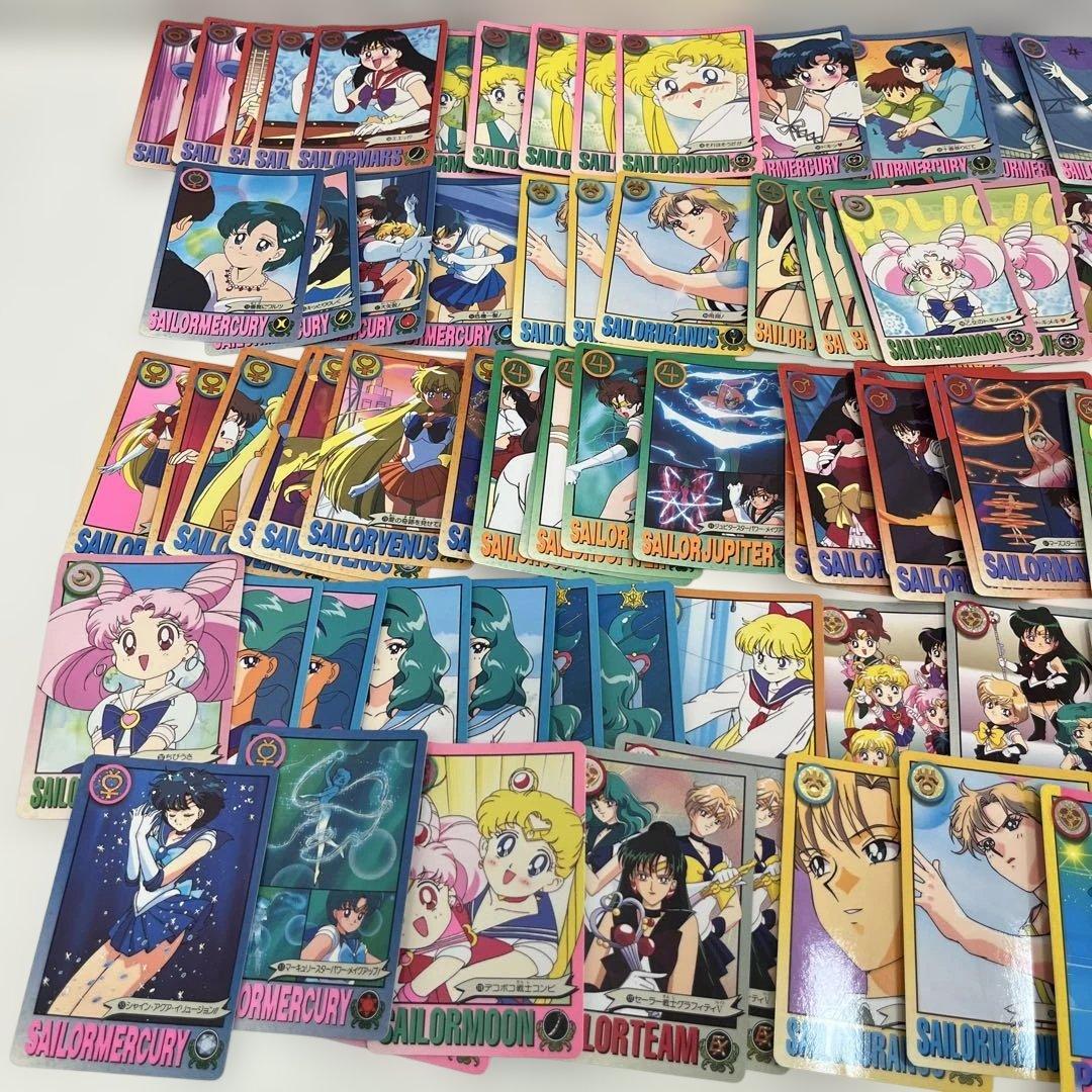 美少女戦士セーラームーン トレーディングカード セット 250枚以上