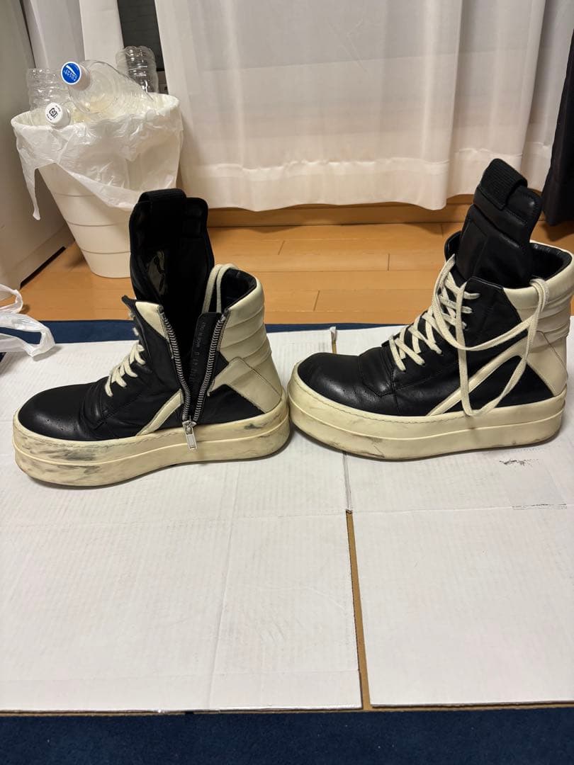 靴 rickowens drkshdw geobasket mega bumper