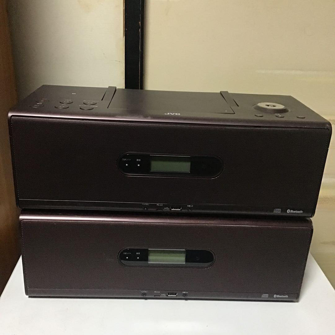 ケンウッド　ラジカセ　CDポータブルシステム　RD-W1 2台セット