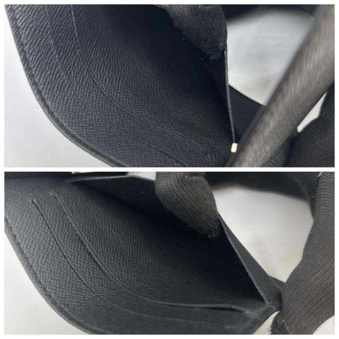 現行 IC 新品に近い ルイヴィトン タイガ パンス 黒 マネークリップ 財布